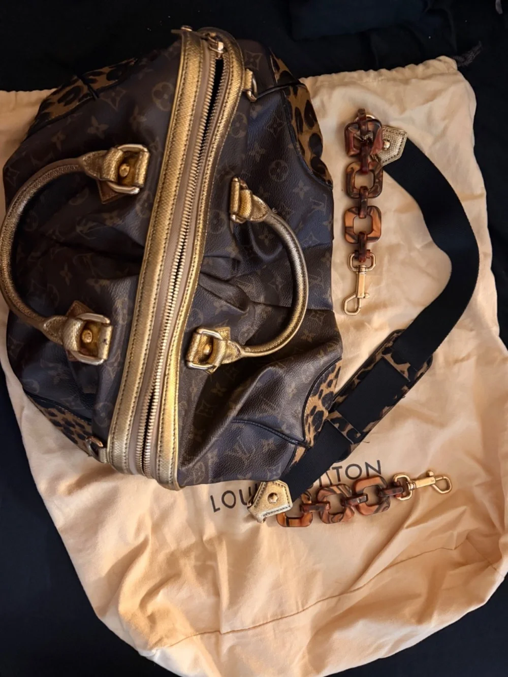 Stephen Sprouse Leopard  Speedy 30 ( Authentic)